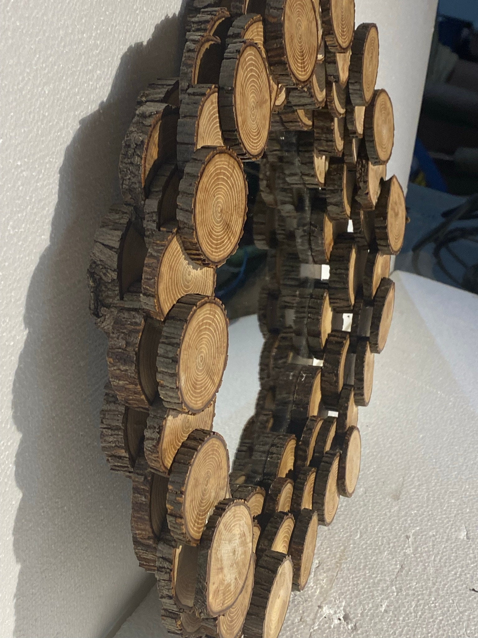 Handcrafted Rustic Hickory Mirror Etsy