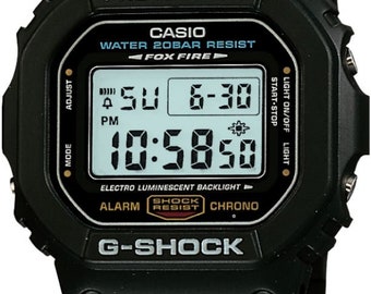 Casio Vintage Databank Ca 53wf 1bdf Wristwatch Casio Watch Etsy