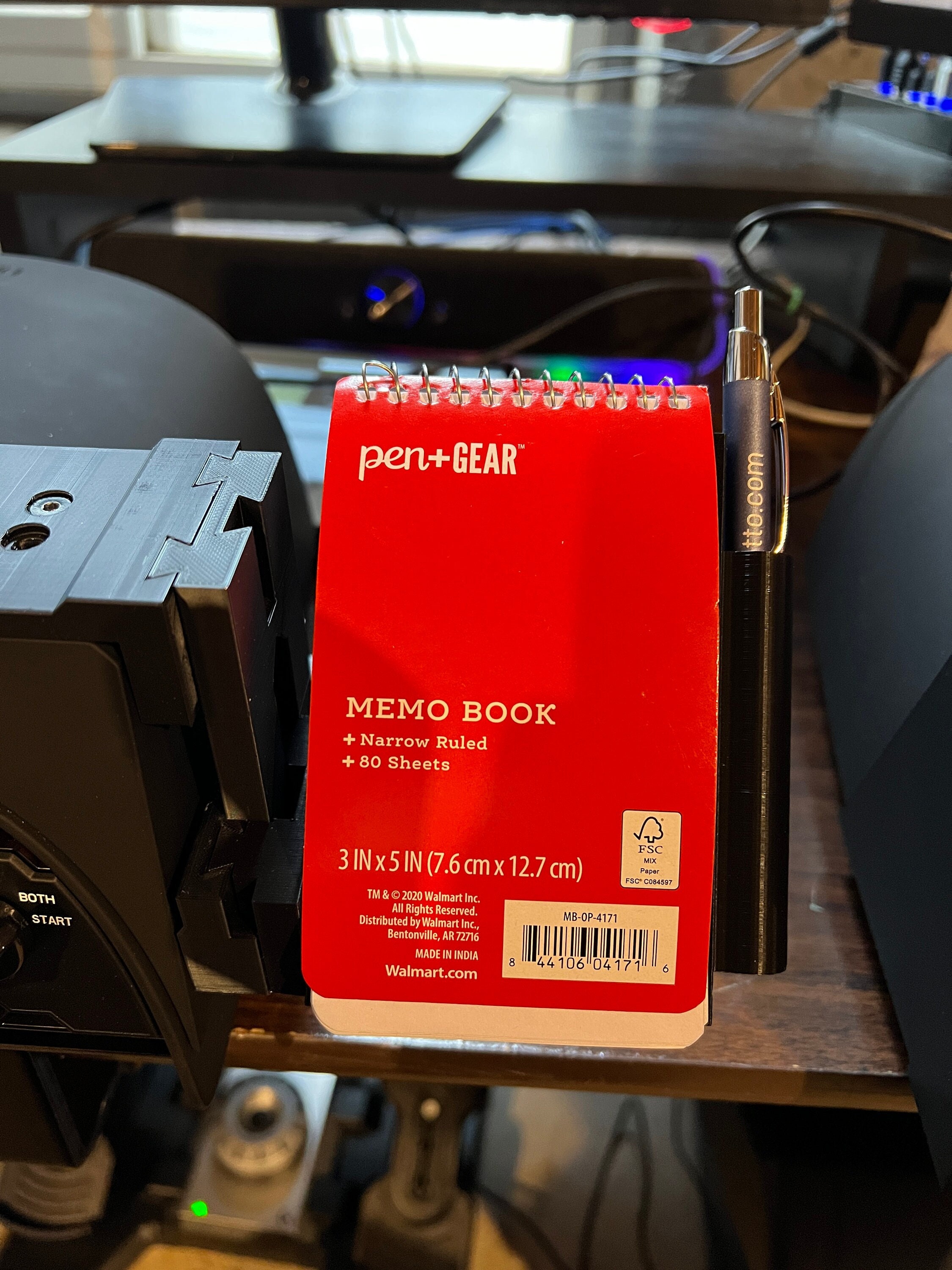 Notepad Mount for Honeycomb Alpha Yoke and Bravo Throttle Quadrant - Etsy