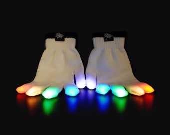 Programmable LED Glove Set | Customizable Gloving Lights | Apollo V2 Glove Set