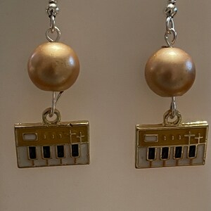 Piano Earrings