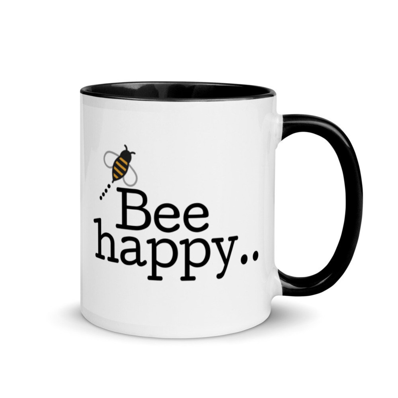 Bee Happy.. Mug Coffee Mug Tea Mug Colour Mug | Etsy