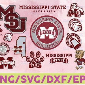 Mississippi State Svg Etsy Mississippi State Svg Etsy
