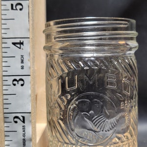 1930s Jumbo Peanut butter jar