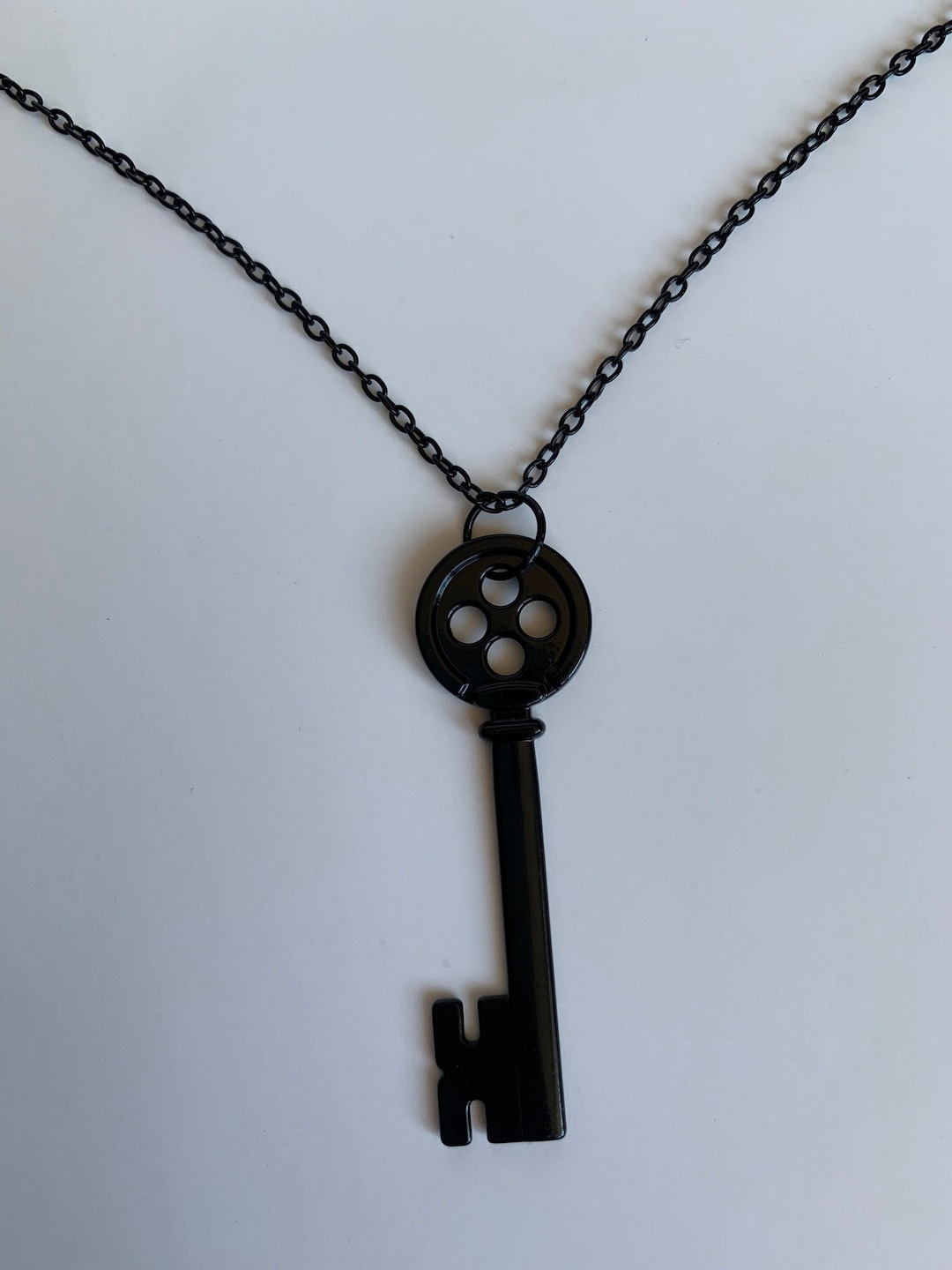 Black Key Necklace Halloween Jewelry Etsy black-key-necklace-halloween-jewelry-etsy