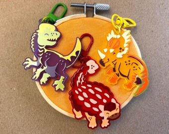 Gummy Dino Acrylic Charm