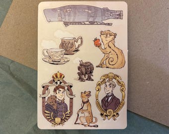 Leviathan Sticker Sheet