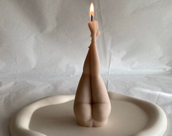 Legs Candle I Body Candle I Torso Candle I Lady Candle I Women Candle I Body Candle I vegan I handmade I Bubble Candle I Decoration