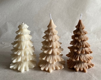 Christmas tree candle narrow I Christmastree Candle I Christmas candle I Christmascandle I Decoration I Christmas gift I Cristmasgift I