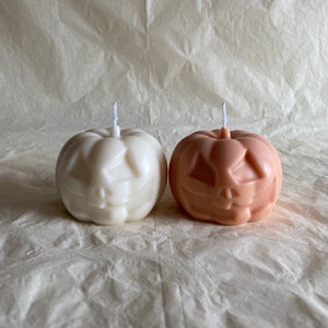 Halloween Pumpkin Candle I Pumpkin Candle I Halloween Candle I Halloween Candle I Spooky Candle I Scary Candle I Halloween Decoration I Gift I
