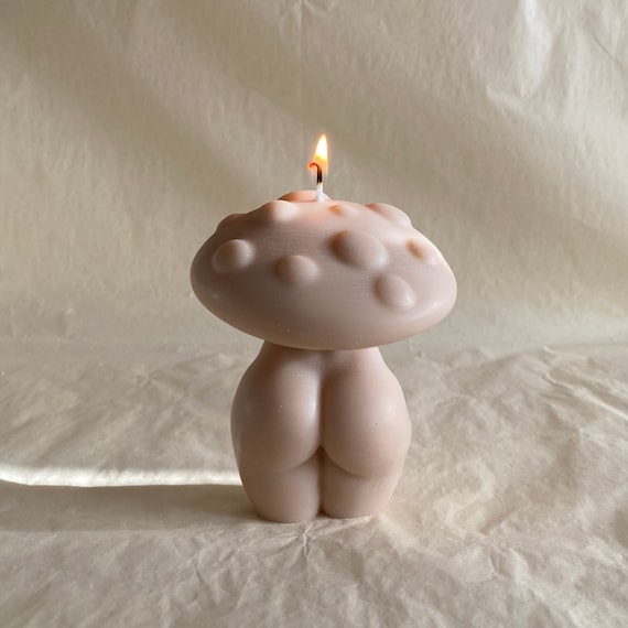Body Kerze I Mutter Natur Kerze I Body Candle I Körper Kerze I Torso Candle I Pilz Kerze I Sculptural Candle I Skulptur I Geschenk