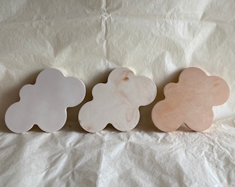 Cloud Coaster Cloud Coaster Ceramic Jewelry Bowl Cloud Tray Concrete Tray Minimalist Gift