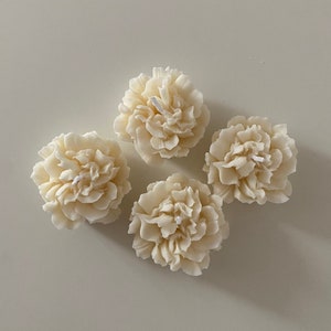 Carnation Candle I Flower Candle I Peony Candle I Clove I Flower Candle I Decoration I Gift I Party Favors I Vegan I