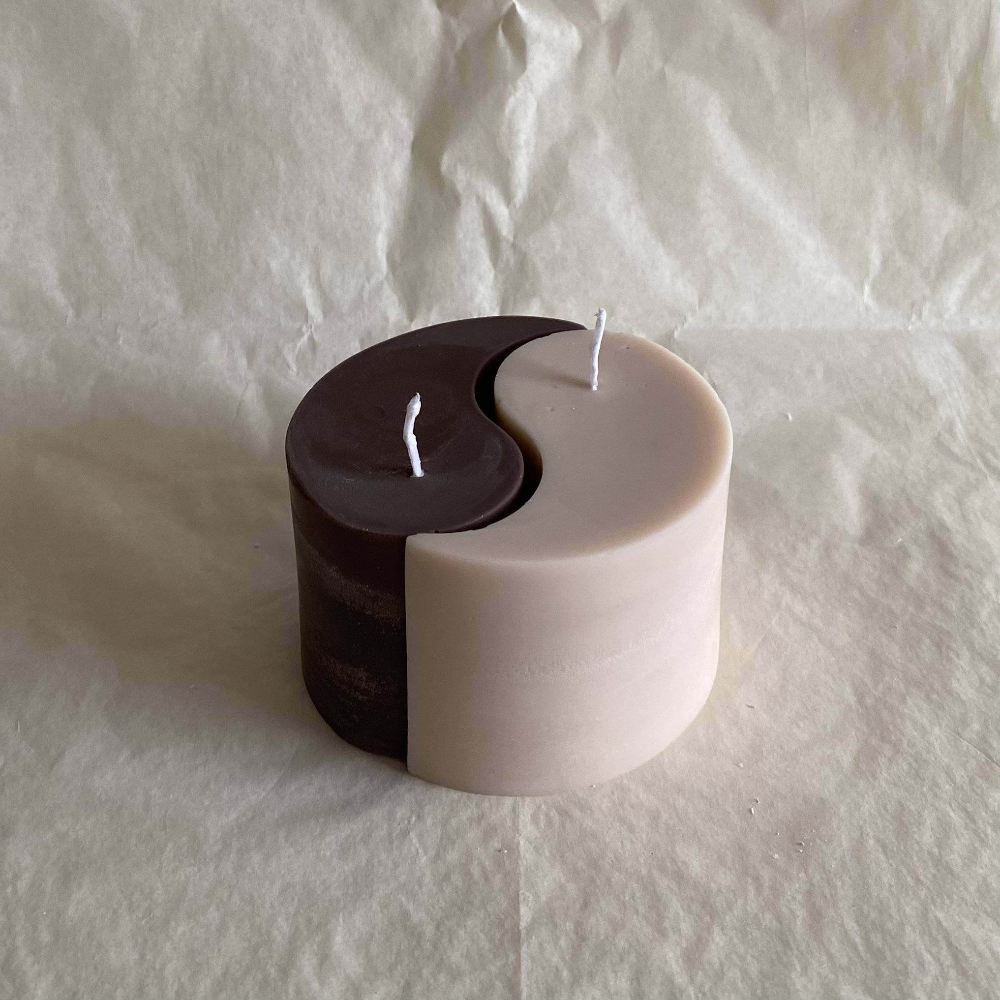 Yinyang Candle Ying Yang Kerze Bubble Candle Bubble Kerze Mini Etsy UK