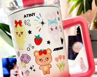 Aniteez 40oz tumbler | atiny | ateez gift | kpop gift | ateez merch | ateez official | bts | gift | mother's day gift