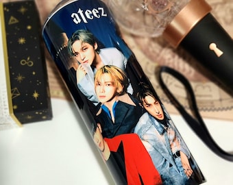 K-pop ATEEZ Cup Sleeve – Aniteez Characters & 8 Members Design