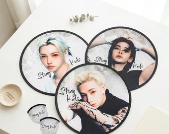 Stray Kids Run It Bias foldable hand fan  | stay | skz gift | kpop gift | ateez | Felix | Changbin | Bangchan | ate