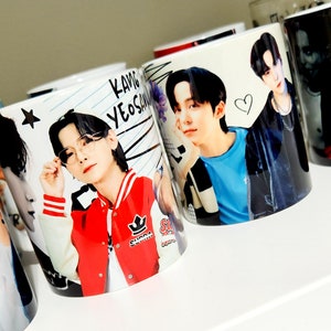 Canecas ATEEZ | atiny | xícara ateez | cartões de fotos ateez | k-pop | produtos ateez | bts | coreano | presente