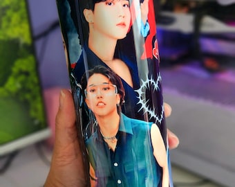 Han inspired 20oz tumbler | stay | stray kids | skzoo | changbin | bangchan | felix | kpop merch | skz