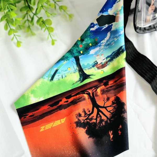 Llavero ATEEZ 2 Dimensions / Atiny / Regalo de Ateez / Regalo Kpop / Merchandising de Ateez / Oficial de Ateez / Ateez San / Ateez Mingi / Lighstick
