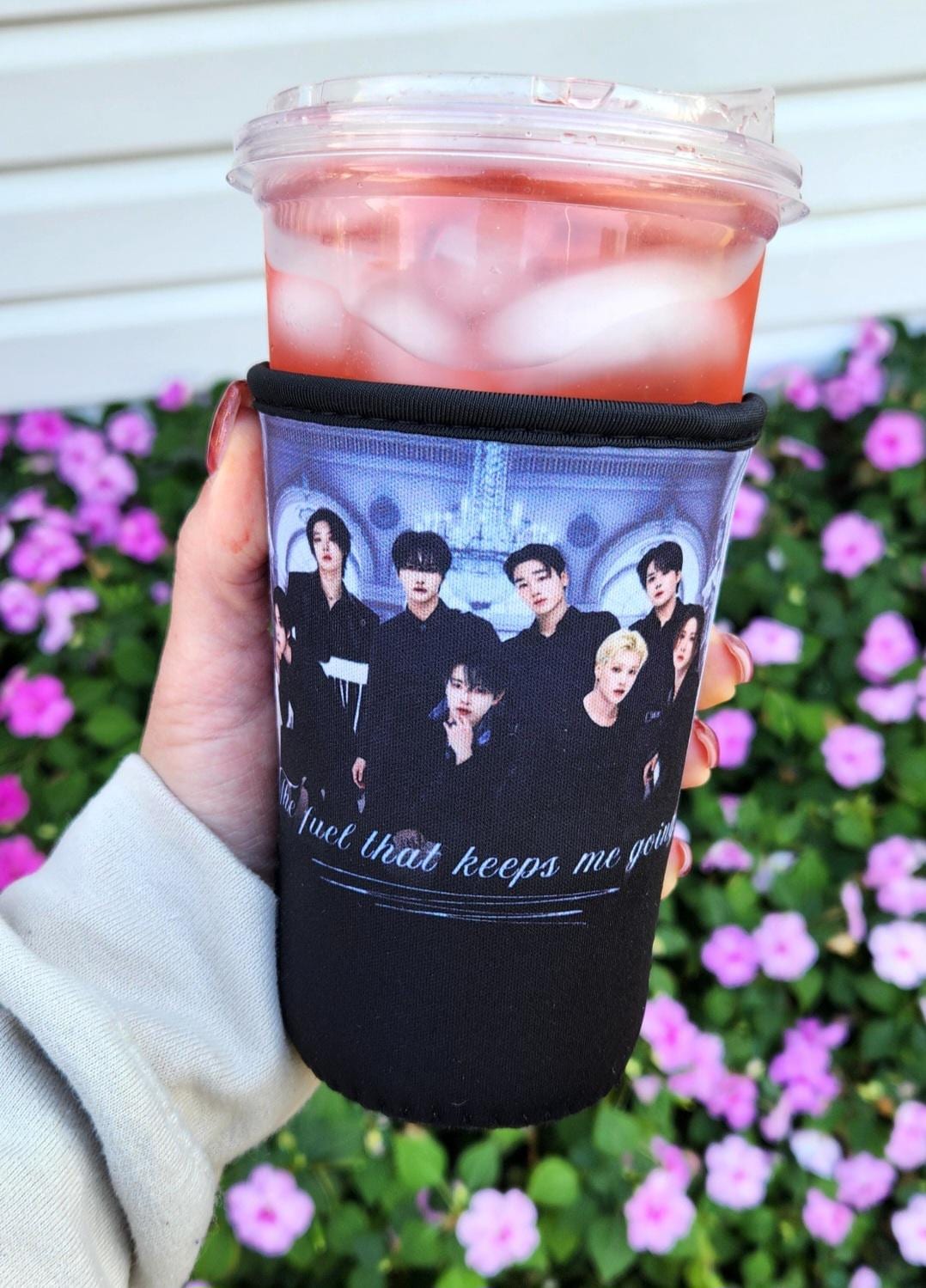 K-pop ATEEZ Cup Sleeve – Aniteez Characters & 8 Members Design