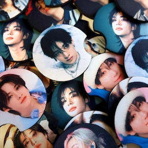 Stray Kids Random car/table Coasters | stay | kpop | korean | photocards | hyunjin | changbin | han | bangchan | bts | gift