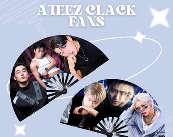 ATEEZ Bias Clack-fans | Klein cadeau | kpop | Koreaans | ateez-merchandise | BTS | san | mingi | Hongkong | yosang | Wooyoung | zwerfkinderen