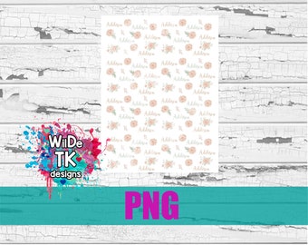 Rose blanket template, name blanket template, baby blanket template