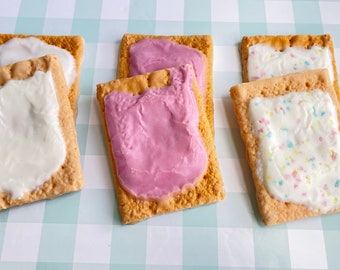 Pop Tart Inspired Wax Melts, Breakfast Melts, Fake Food Tart Aroma, Fun Party Favors