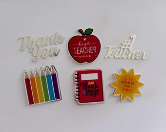 Teacher Cupcake Toppers, Thank you cupcake toppers, Thank you Teacher
