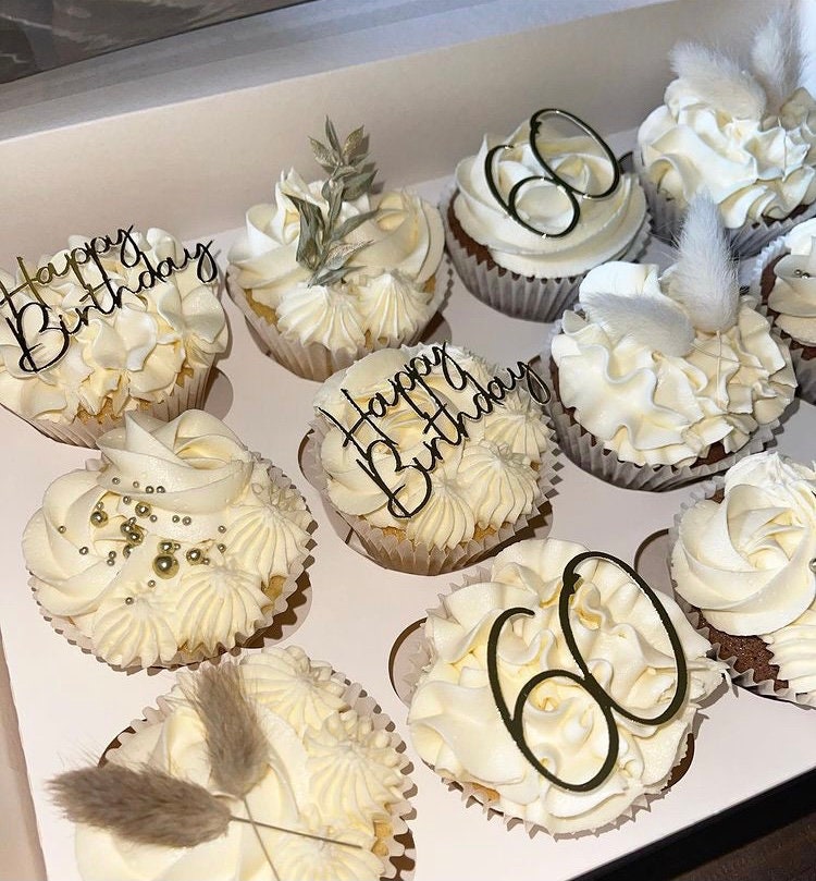 60 Birthday Cupcakes UK