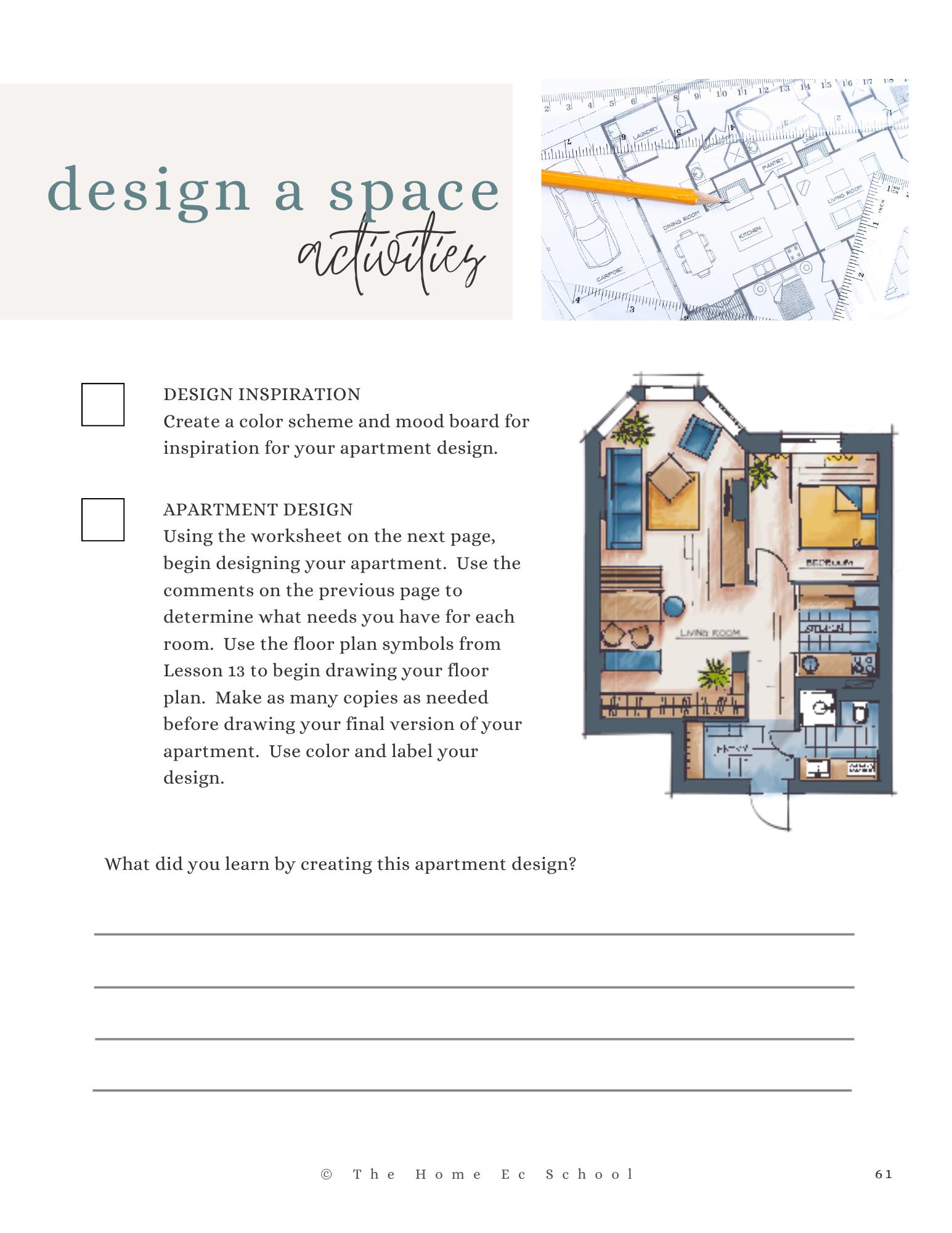 Kid's Interior Design Course | DIGITAL DOWNLOAD - Etsy