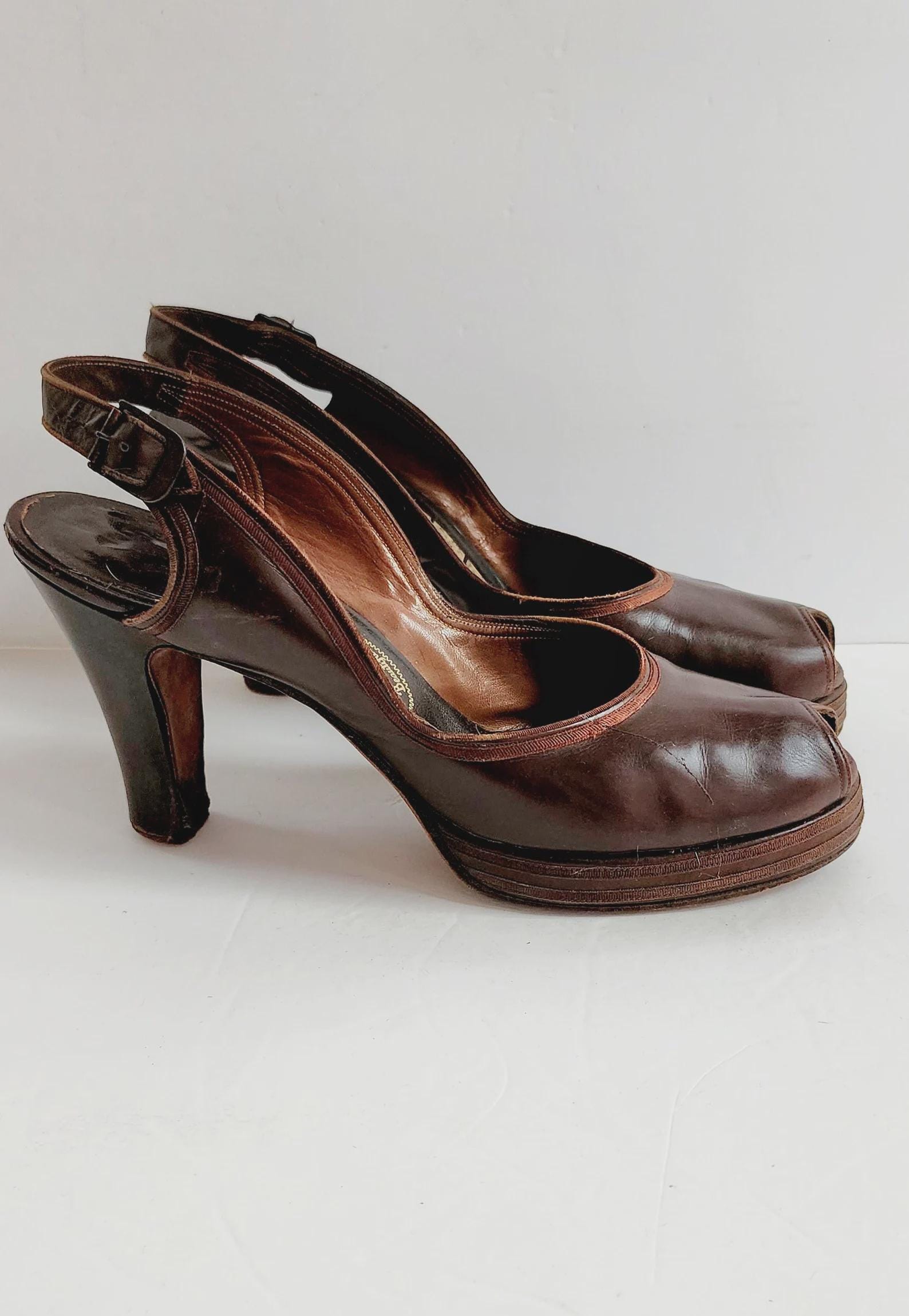 Vintage coach heels - Etsy 日本