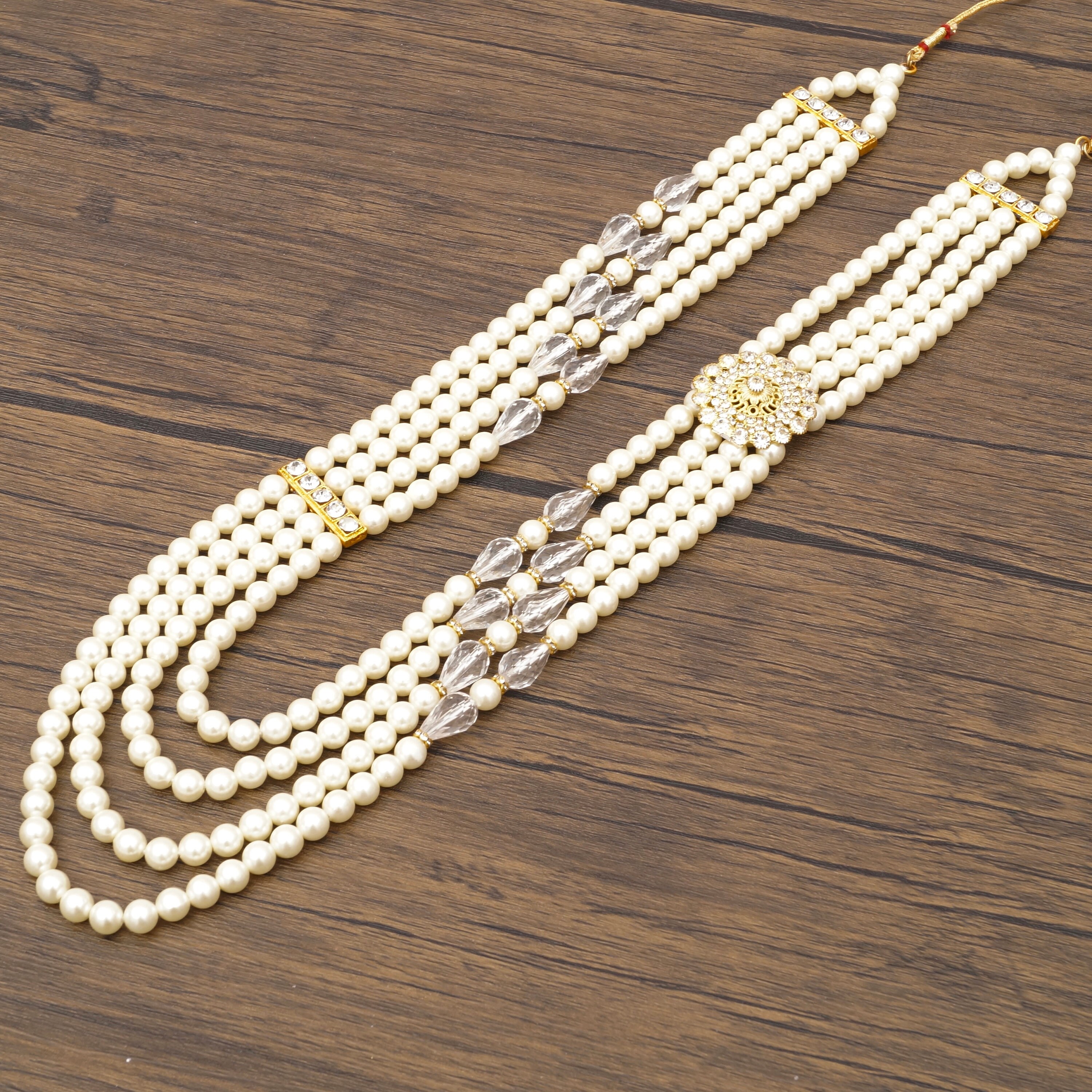 Gagan Groom Necklace/ Dulha Mala - Etsy