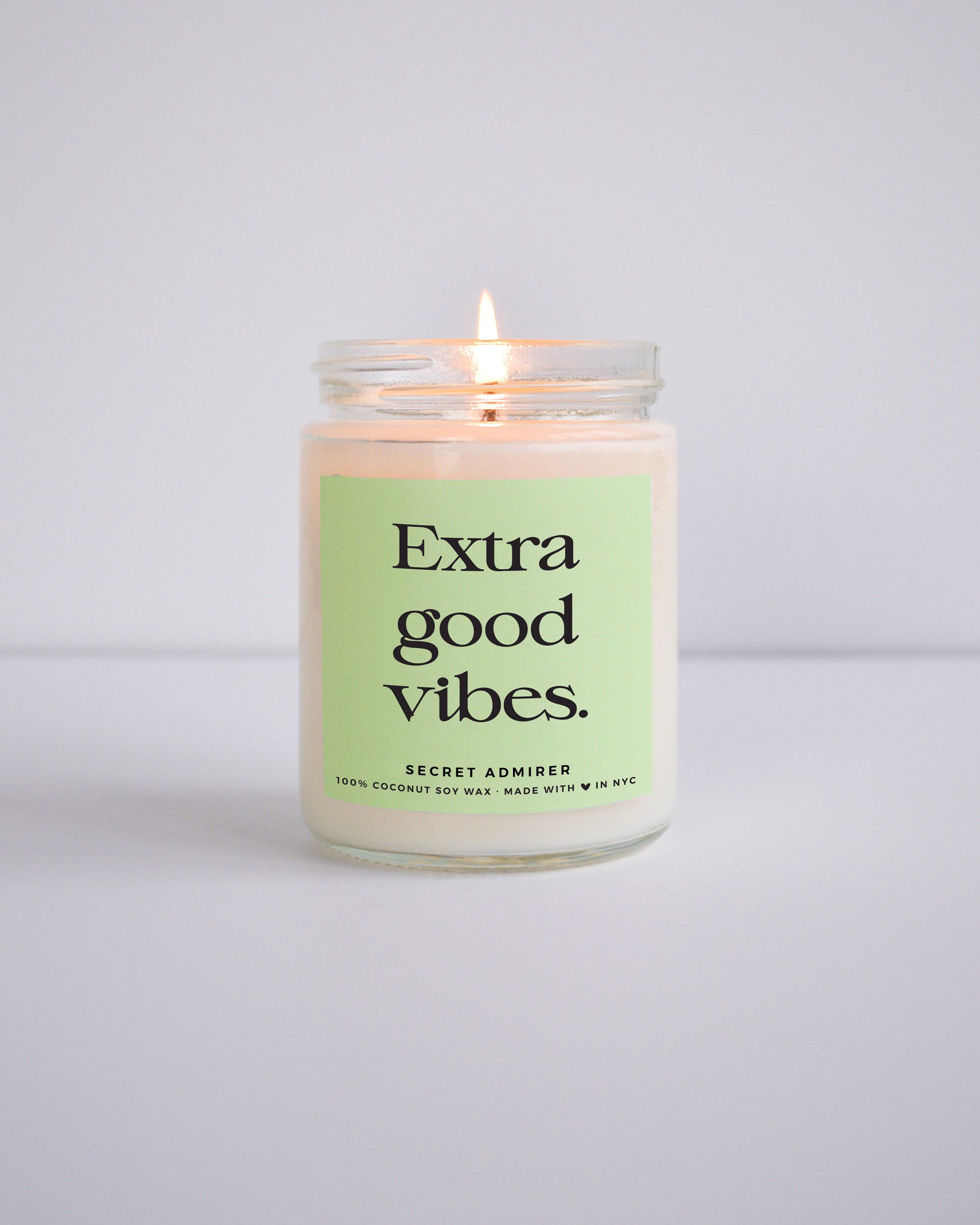 Good Vibes Candle Inspirational Candle Spiritual Gift Etsy