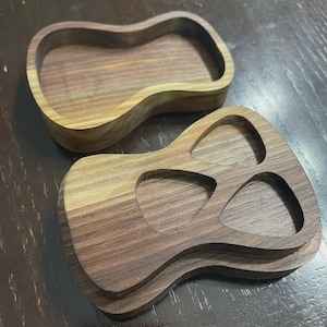 Houder voor plectrum voor akoestische gitaar