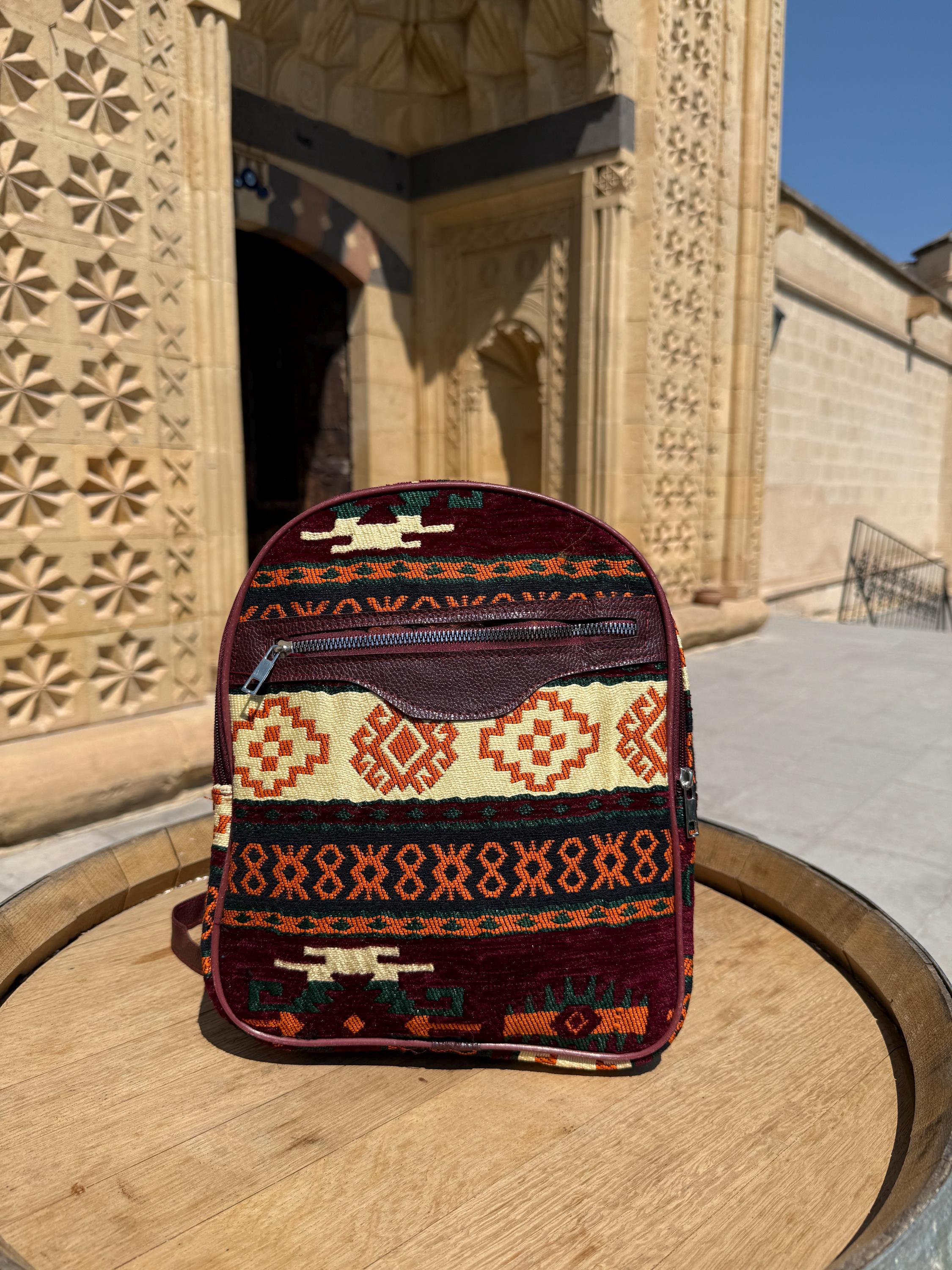 Handmade Kilim Backpack: Turkish Boho Travel Daypack - Etsy  display picture 2