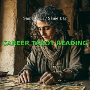 Career Tarot Reading | Same Day Delivery | Guidance on Job, Money & Purpose