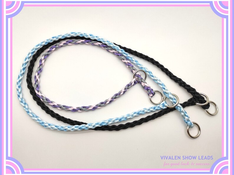 Slip collar for show dogs 7 mm thick. Strong made of 6 Etsy