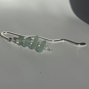 Scottish Sea glass bookmark - stocking filler or Secret Santa gift for a book lover