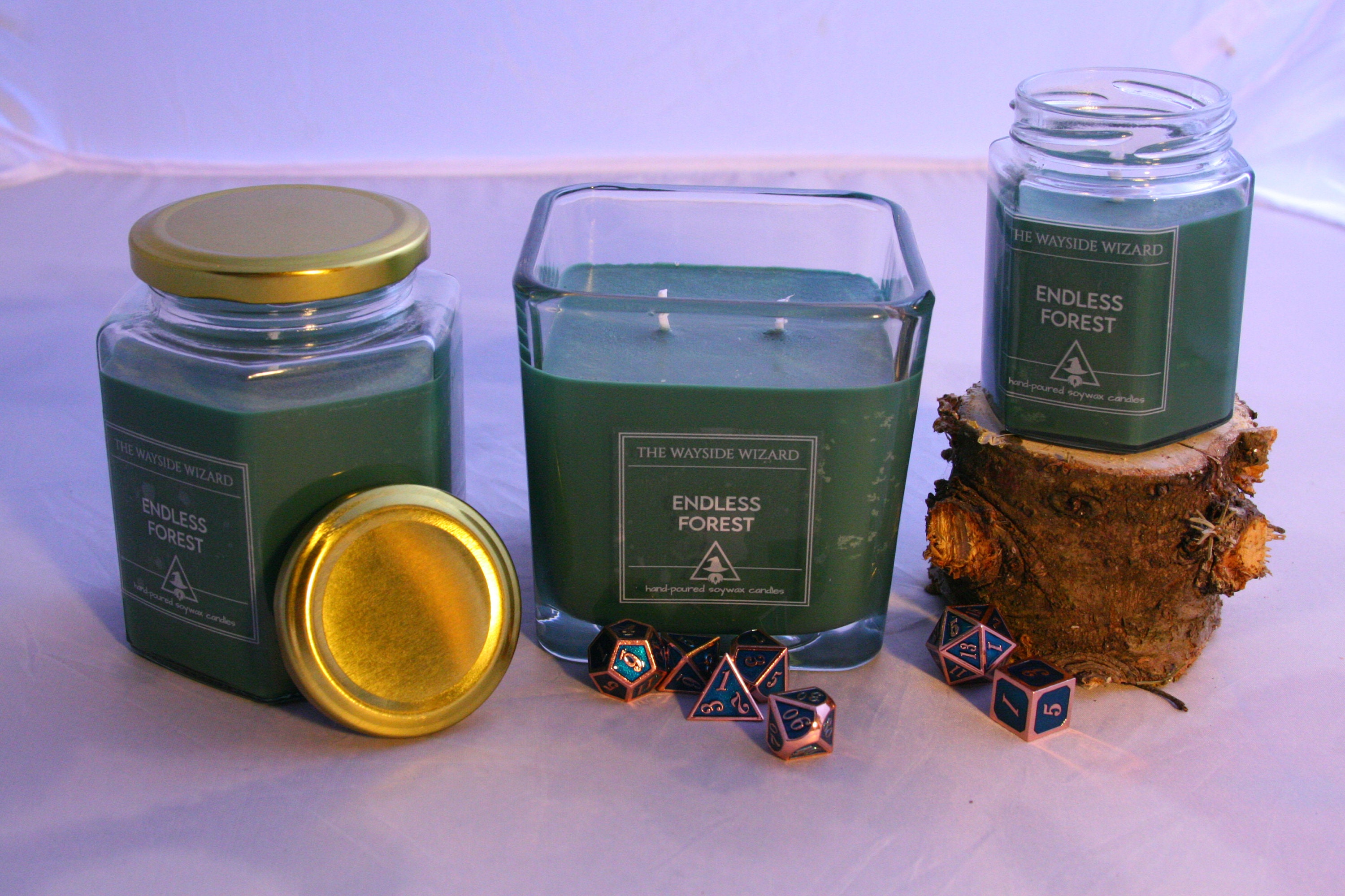 Endless Forest Themed Candle by the Wayside Wizard - Etsy