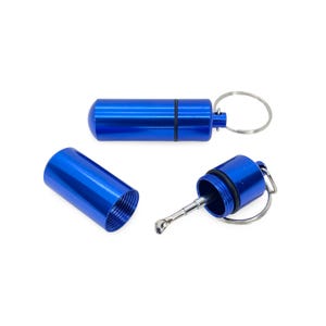 Pocket Spoon Aluminum Organizer Waterproof Keychain Small Jar Cosmetics Vanity Beauty Supplements Refillable Purse Sized Pot Makeup Skincare
