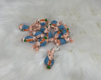 Hand made stitch marker, progress keeper, stitch marker charm