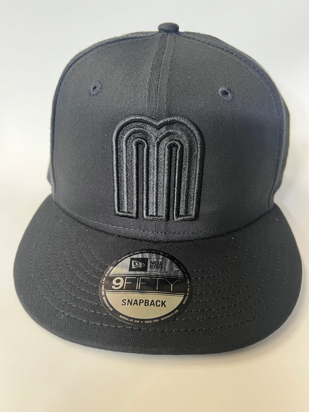 Mexico “M” New Era All Black Snapback