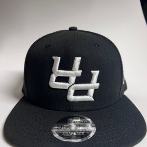 Upside Down &quot;PR&quot; Black (white thread)
