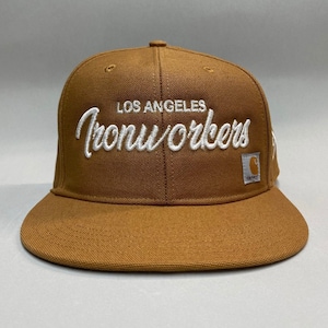 Los Ángeles Ironworkers Carhartt Brown Snapback