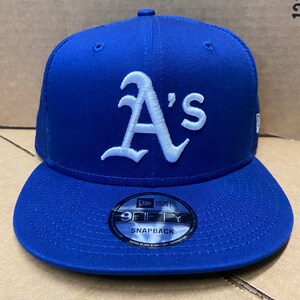 A’s Royal Blue (white thread)