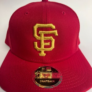 Red “SF" (Gold thread)