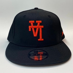 Upside Down &quot;LA&quot; Black (Orange thread)