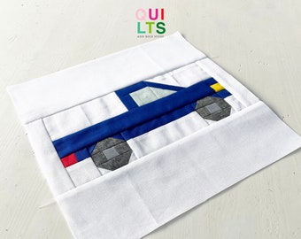 PDF Quilt Block Anleitung – Pick up Truck